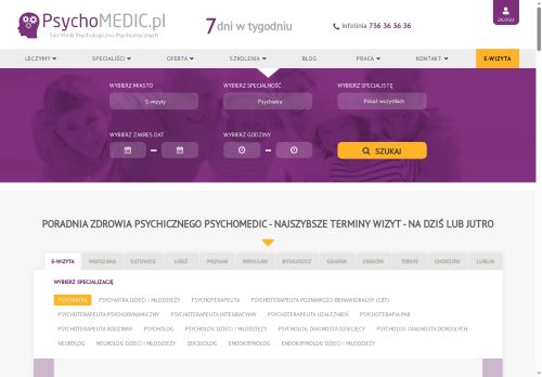 NZOZ PSYCHOMEDIC.PL KLINIKA PSYCHOLOGICZNO-PSYCHIATRYCZNA Michał Niewiński